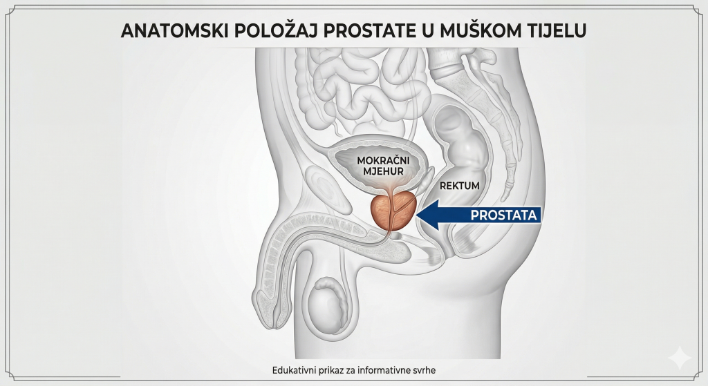 Položaj prostate